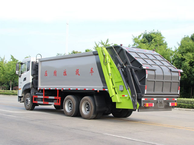 18方東風天龍KL新款壓縮式垃圾車圖片4